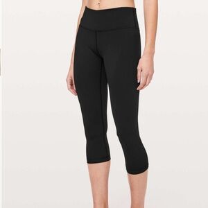 Lululemon Wunder Under Crop *Mid-Rise - 21"